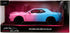 Pink Slips 1:24 2015 Dodge Challenger SRT Hellcat Die-Cast Car, Light Blue/Pink