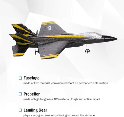 FX635 2 2.4Ghz 3 GoolRC RC Airplane, Channel RC Plane, Remote Control Airplane, Ready to Fly Foam Glider with Axis