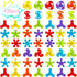 120 Pack Mini Fidget Spinner, Stress Relief Sensory, Easter Basket Stuffers, Easter