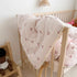 1 47x59 Inches, BuLuTu Piece Baby Toddler Muslin Quilt Blanket Crib Comforter Cute Cherry Print Quilted Blankets