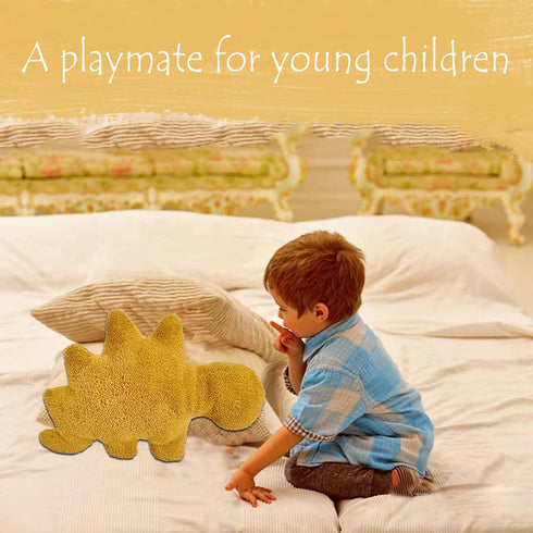3 Packs Dino Nugget Pillow Plush, 18 inches Dinosaur Chicken Nugget Stuffed Animal Toy, Birthday Party Decoration for