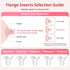 13/15/17/19/21 mm 10PCS 24 mm 24mm Electric Breast Pump Flange Inserts for shield Flange/Shield of Most Pumps, BPA Free