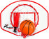 Mini Basketball Hoop - Indoor Durable Plastic Basketball Hoop for Kids and Adults - No Assembling, Premium Game with