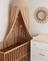52''x28'' 2 Pack(Sunshine&Brown) Blissful Diary Muslin Crib Sheets for Girl Boy, Boho Neutral Soft Cotton Baby Sheet