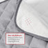 Non-Slip Diaper Changing Pad Liner, Waterproof Terry Mat, Quilted Absorbent Bassinet Liners, 3 Pack 13"x 26"