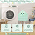 Sublaga 4 Set, 3 32x32 PCS Baby Towel Hooded Bath Towel for Infants, Toddlers and Kids, Soft Animal Baby Bath Towels