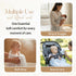 Set 100% 5-Piece Set (2 3 6 Muslin Baby Bath Towel - Organic Cotton Large Towels & Washcloths), Layer Absorbent Gauze