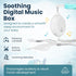 Giggle Babble Ocean Baby Mobile with Music Calming Nautical Crib Mobile with Sea Animals, Soothing Lullabies