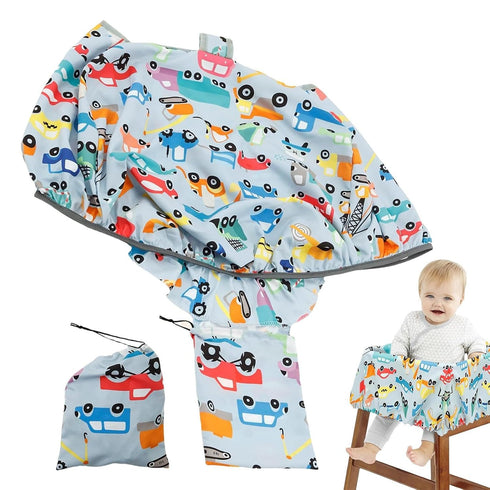 Generic Cart Cover for - Polyester High Chair Cover for Soft Portable Stroller