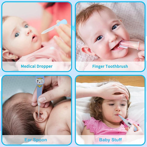 Baby Healthcare and Grooming Kit, 38PCS Upgraded Safety Baby Care Set, Newborn Nursery Health Care Products