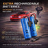 1:24 4WD 2 2.4GHz 2) IntelLock RTR RC Drift Car with Scratch-Free Drift Tires, High-Speed Muscle, Rechargeable