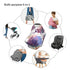 Schgap Leaves Leopard Car Seat Covers Canopy for Baby, Nursing Cover Breastfeeding Baby Carrier Cover Stretchy Carseat