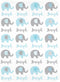 WolfeDesignPDD Custom Blanket, Newborn Gift, Elephant Baby Blanket, Personalized Baby Blanket, Swaddle Blanket,