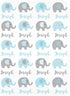 WolfeDesignPDD Custom Blanket, Newborn Gift, Elephant Baby Blanket, Personalized Baby Blanket, Swaddle Blanket,