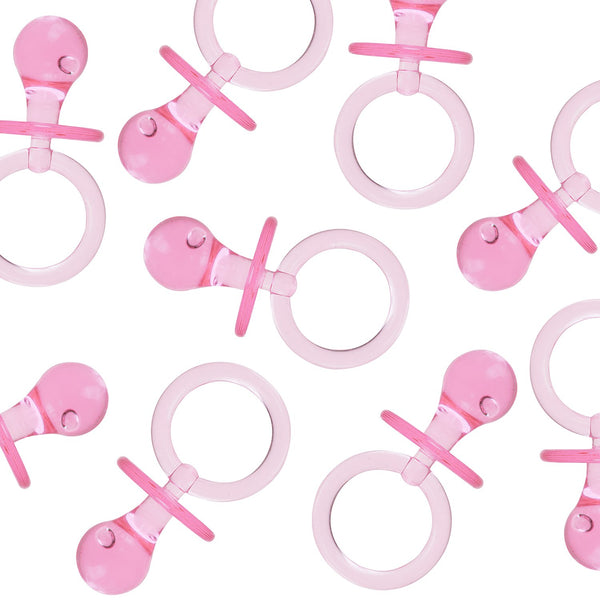 Super Z Outlet Acrylic Glass Plastic Cute Small Baby Pacifiers for Baby