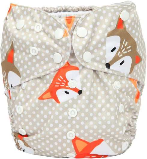 Sigzagor 2 to 7 Years Old Junior Big Cloth Diaper Pocket Reusable Washable