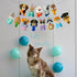 Happy Birthday Dog Letter Banner - Cute Puppy Banner Supplies for Birthday Party Decoration