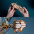 GuDoQi 3D Wooden Puzzles for Adults, DIY Fantasy Spaceship Model Kit, Educational Brain Teaser Assembly Toy