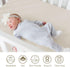 Little Grape Land Crib Sheets for Girls and Boys, 2pk Baby Crib Fitted Sheet for Standard Size Crib