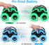GUIGUZHJ 2 Pack 3 4 5 6 3-6, 360 Car Toys for Year Old Boy Girl, Push and Go Cars Toys for Toddler Age Monster Trucks
