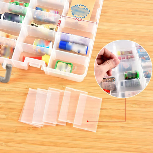 FULLCASE Collector Case for Mini Brands 5 Surprise Series 1 2 3 4 - Storage Organizer for Miniature Collectible Toys