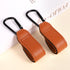 2pcs Adjustable Baby Stroller Hooks, Leather Buckle Strap, Multipurpose Style for Hanging Shopping Diaper Bags