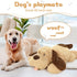 MorisMos Giant Dog Stuffed Animals 40", Large Brown Dog Puppy Plush, 40 inch Big Dog Pillow for Kids