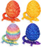 EverHaus 4 Pack 3D Printed Dragon,Dragon Eggs with Dragon Inside - Desktop Decor