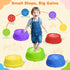 3 4 5 6 7 3-5 4-8 Music & Light up Stepping Stones for Kids, Non-Slip Toddler Balance Stepping Stone for Year Old
