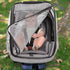 Car Seat Rain Cover, Infant Weather Shield, Waterproof Protection with Quick-Access Zipper Door (Gray Melange)