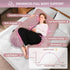 55in Chilling Home Pregnancy Pillow, U Shape Pregnancy Pillows for Sleeping, Body Pillow for Sleeping, Body Pillows