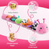 HEMRLY 0-6 Tummy 0-3-6-12 Baby Gifts Toys, Sensory Toy Months, Musical Stuffed Caterpillar Plush with Soft Teether