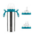 3-in-1 Deluxe Stainless Steel Sippy Cup for Babies and Toddlers | Non-Toxic