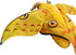 FRANKIEZHOU Realistic Luna Moth Plush Animal, Yellow 25 Inch Long-tailed Silk Moth Stuffed Toy for Kids
