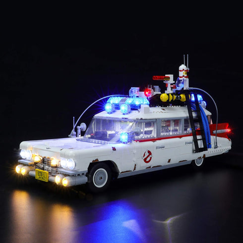 Lightailing Light Set for ECTO-1 Building Blocks Model LED Light Kit Compatible with Lego 10274 (Model Not Included)