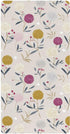 miaozhen Cotton Baby Crib Sheets for Boys Girls Ultra Soft Snowfall Berry Cream