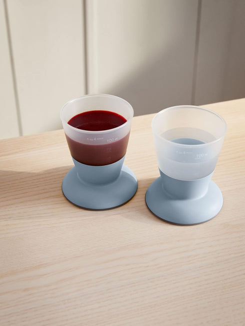 BabyBjoern Baby Cup, Powder Blue, 2-Pack