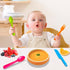 20 Pcs Kids Plastic Utensils Forks and Spoons Set, Reusable Toddler Silverware Cutlery Set, BPA Free