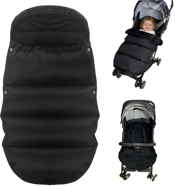 ETOFIXEE Waterproof Thickened Universal Stroller Footmuff - 3-in-1 Baby Bunting Bag, Stroller Sleeping
