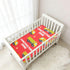 CZXW 52" 28" Construction Zone Vehicles Crib Sheets Fitted x Natural Cotton Soft & Breathable for Baby Crib Mattress