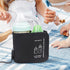 Sunisfa 47.3x12.1cm USB Dual Bottle Warmer, Portable Baby Bottle Warmer USB Milk Heat Keeper for Car, Constant