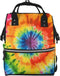 KHIRY Diaper Bag Nappy Backpack Baby Bag Sea Otter Mummy Backpack Multifunction Changing