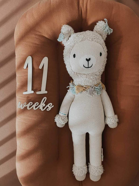 Baby Milestone Numbers | Baby Photo Props Wooden | Newborn Birth Announcement Card Wooden