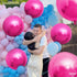 KatchOn Big Hot Pink Balloons, 22 Inch, Pack of 6, Mylar Balloons for Pink Party Decorations, Birthday, Gender Reveal.