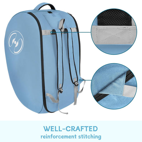 Backpack YOREPEK Padded Stroller Travel Bag for Airplane, Fits for Doona Stroller with isofix Base, Sturdy Stroller Bag