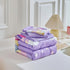 4 Set Set 1 1 1 1 Pieces Toddler Bedding for Girls Purple Unicorn Toddler Bed - Cartoon Stars Rainbow Print Cute