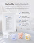 3+ Moyuum Silicone Elephant Grip Hand Teether Toy | Made in Korea, Provides Teething Relief, Wearable Teether is Easy