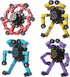 20PCS Transformable Fingertip Gyro Toy - Deformation Chain Robot Deformed Mechanical Spiral Twister for Kids Party