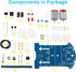 MiOYOOW Soldering Practice Kit, DIY Smart Car Robot Kit for School Competition, STEM Education for 10+ Years Old