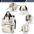 YANENDIE Backpack, Backpack Backpack Cute Looking Goose Diaper Bag Unisex Travel Baby Diaper Bags with Stroller Straps